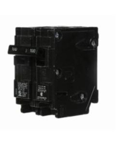 100 Amp Two-Pole Circuit Breaker - Plug-on Mounting - Siemens - Q2100