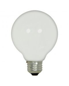 Satco - G25 Halogen Globe Lamp - 43W - 2900K Light Color - 43G25/WH/120V [S2438]