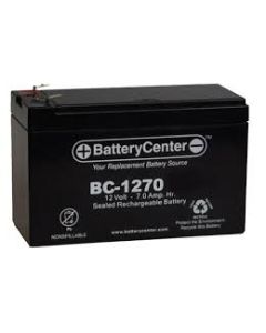 Sealed Lead Acid Battery - 12V - 7Ah - F1 Terminal - BCI - BC-1270 F1