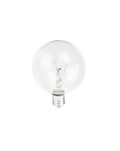 Philips - G16.5 Incandescent Globe Lamp - 25W - BC-25G16-1/2C/CLLL [16845-0]