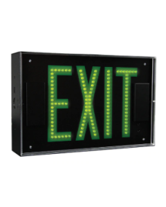 Growlite - GLE-S1-2CI1-BL-TRH - Plant Safe Exit Sign