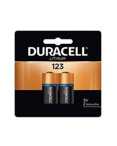 Lithium Ultra High Power Battery CR123A - 2-Pack - Duracell - DL123AB2PK  