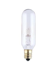 15 Watt T6 Incandescent Lamp - E12 (Candelabra) - Westinghouse - 15T6/CL 145V  [03883]