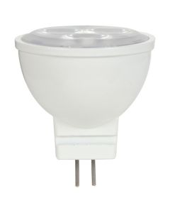 3 Watt MR11 LED Lamp - Warm White (3000K) - GU4 (Bi-Pin) - Satco - 3MR11/LED/25/3000K/12V  [S9281]