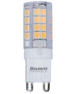 Bulbrite - G9 Base LED Replacement for Halogen Lamp - 4.5W - 3000K Light Color - LED4G9/30K/120/D [770579]