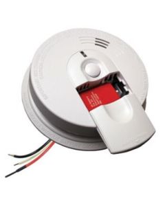 Firex Smoke Alarm with Battery Backup - Hardwired - White - Kidde 21007581