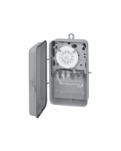 24-Hour Mechanical Time Switch - Indoor/Outdoor - 208-277V - 1 Hour Interval - Intermatic - T102R