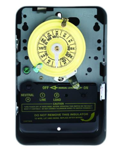 24-Hour Mechanical Time Switch - Indoor/Outdoor - 208-277V - 1 Hour Interval - Intermatic - T102R