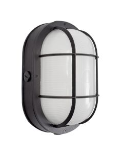 10 Watt Bulkhead LED Fixture - Cool White (4000K) - Sylvania - BULKHED1A010UNV840SMBL  [60206]