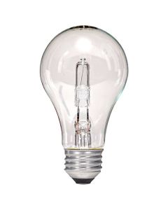 Satco - A19 Halogen Lamp - 29W - 2900K Light Color - 29A19/HAL/ES/CL/120V 2PK [S2401]