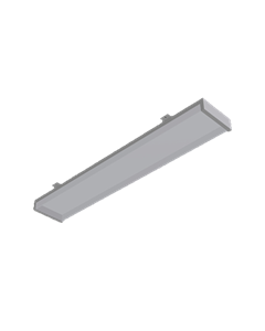 110W LED Portable 4-Foot Lighting Fixture for Temporary Hospitals - Indigo-Clean Technoloy - Kenall - KRT8-48-110C37K-120 