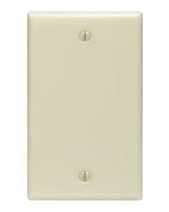 Wallplate Blank - 1 Gang - Ivory - Leviton - 86014