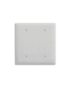 Wallplate Blank - 2 Gang - Ivory - Leviton - 86025
