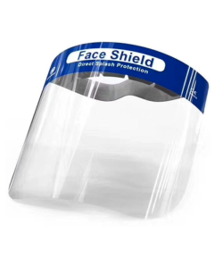 Face Shield PPE, 180 deg. Frontal Splash Protection