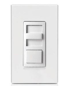 Dimmer, IllumaTech Single Pole or 3-Way - 120V - White - Leviton - IPX06-10Z  