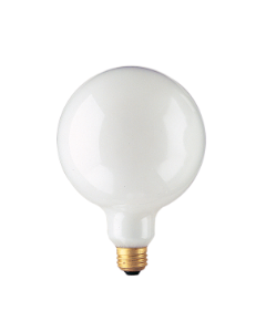 Bulbrite - G40 Incandescent Globe Lamp - 60W - 2700K Light Color - 60G40WH [350060]
