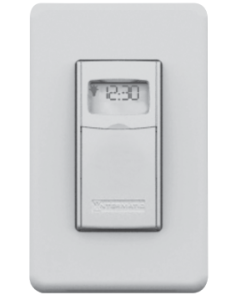 7-Day Heavy-Duty Programmable Digital In-Wall Timer - White - Intermatic - EI600WC