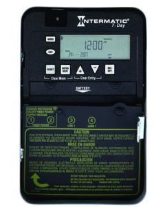 7-Day 1-Circuit Electronic Time Switch - Indoor - 208-277V - Intermatic - ET1705C  