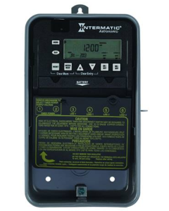 Astronomic 7-Day 2-Circuit Electronic Control Timer - Intermatic - ET8215C