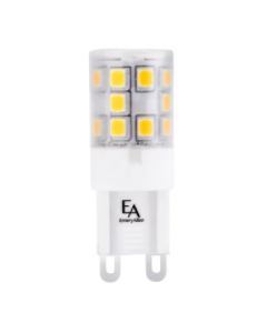 EmeryAllen - G9 Base LED Replacement for Halogen Lamp - 3W - 3000K Light Color - EA-G9-3.0W-001-309F-D [EME]