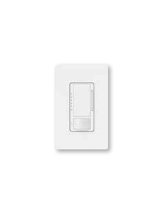Dimmer with Occupancy and Vacancy Sensor - Maestro 0-10V, Single Pole Multi-location - Passive Infrared (PIR) - White - Lutron - MS-Z101-WH