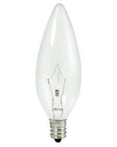 Bulbrite - B10 Incandescent Decorative Lamp - 40W - 2700K Light Color - KR40CTC/32 [460040]