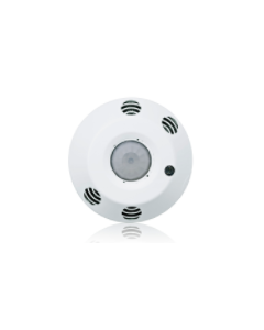 Occupancy Sensor with Integrated Photocell - Ceiling Mount - Multi-Tecnology (PIR/US) - White - Leviton - ODC10-MDW