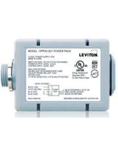 Occupancy Sensor Power Pack, Super Duty, Basic, Auto-ON input - Leviton - OPP20-D1  