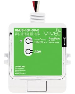 Vive PowPak Wireless Relay Module with Softswitch - Lutron - RMJS-16R-DV-B  