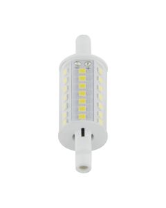 6 Watt Double Ended LED Lamp - Warm White (3000K) - R7S (Recessed Single Contact) - Satco - 6W/LED/T3/78MM/830/120V/D R7S  [S11220]