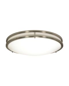 Satco - Flush Mount LED Decorative Fixture - 39W - 3000K, 4000K, 5000K Light Color - 62-1638 [SAT]