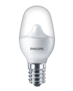 0.5W C7 LED Lamp - Warm White (2700K) - E12 (Candelabra) - Philips - 0.5C7LEDNIGHTLIGHTE12ND120V  [574038]