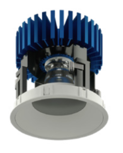 Bruck - LED Recessed Downlight - 35W - 3000 Light Color - LED-NU6-RD-XTM19-30LM-30K-83-D50-WH-WH