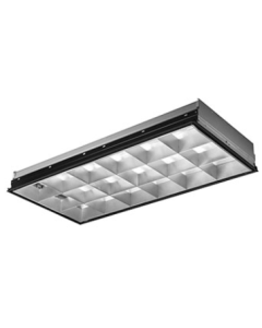 108W LED Recessed Troffer - Cool White (4000K) - Utopia Lighting - P24-108LED-40K-12 (2X6 CELL)-UNV  