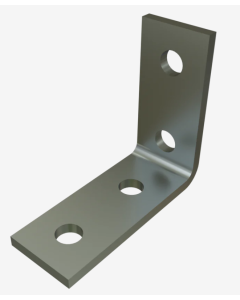 Unistrut Bracket - 4-Hole - 90 Degree Angle - Unistrut P1325-EG