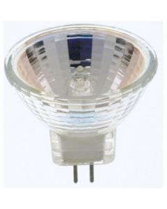 20 Watt MR11 Halogen Lamp - Warm White (2900K) - GU4 (Bi-Pin) - Satco - 20MR11/FTD  [S3154]
