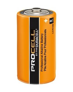 Alkaline Battery - Duracell - D ALKALINE  
