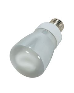 11 Watt R20 Compact Fluorescent Lamp - Warm White (2700K) - E26 (Medium) - Satco - 11R20/27  [S7254]