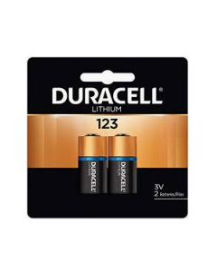 Lithium Battery - Duracell - DL123AB2PK  