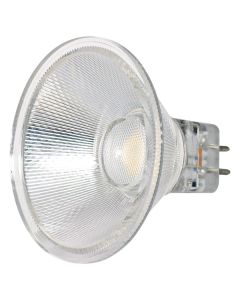 3 Watt MR16 LED Lamp - Warm White (3000K) - GU5.3 (Bi-Pin) - Satco - 3MR16/LED/40/3000K/12V/D  [S9552]