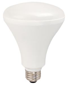 10 Watt BR30 LED Reflector Lamp - Cool White (4000K) - E26 (Medium) - Satco - 10BR30/LED/840/120V/6PK  [S9029]