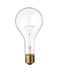 300 Watt PS35 Incandescent Lamp - E39 (Mogul) - Satco - 300PS35/CL  [S4961]