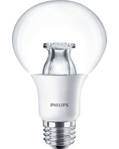 10 Watt G25 LED Lamp - Warm White (2200 to 2700K) - E26 (Medium) - Philips - 10G25/LED/827-22/E26/CL/DIM120  [459347]