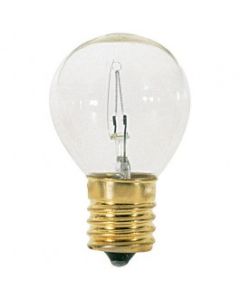 10 Watt S11 Incandescent Lamp - Warm White (2400K) - E17 (Intermediate) - Satco - 10S11N/115-125V/CLEAR  [S3621]