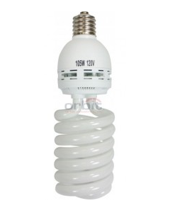 105 Watt Spiral (Spring/Twist) Compact Fluorescent - Daylight (6400K) - E39 (Mogul) - Orbit - CFL-105W