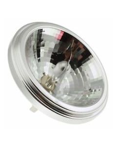 35 Watt AR111 Tungsten Halogen Lamp - Warm White (3000K) - Push Screw Terminal - Sylvania - 35AR111/25/FL/12  [55114]