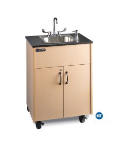 38" Portable Sink - Hot Water - Maple Laminate - NSF Certified