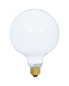 100 Watt G40 Incandescent Lamp - E26 (Medium) - Satco - 100WG40  [S3003]