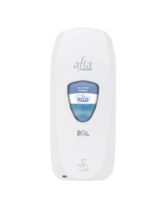 Afia Touch-Free Dispenser for Hand Cleaner and Sanitizer | White