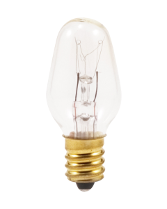 4 Watt C7 Incandescent Lamp - E12 (Candelabra) - Sylvania - 4C7/BL/2PK/115-125  [13542]